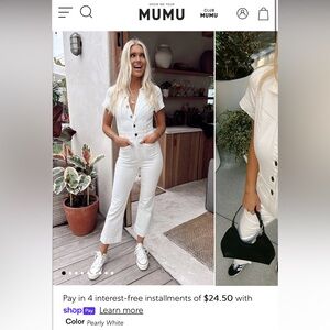 NWT Show Me Your Mumu Everhart Jumpsuit- Medium